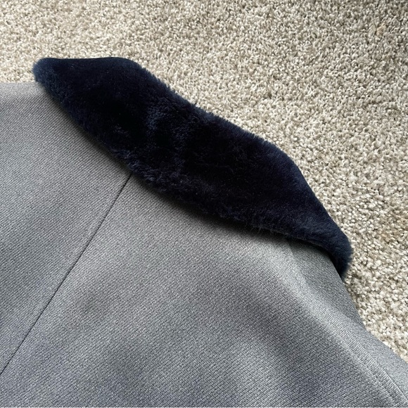 Gray Garrison Park Crownwear Overcoat Men’s Size 46R - Picture 5 of 11